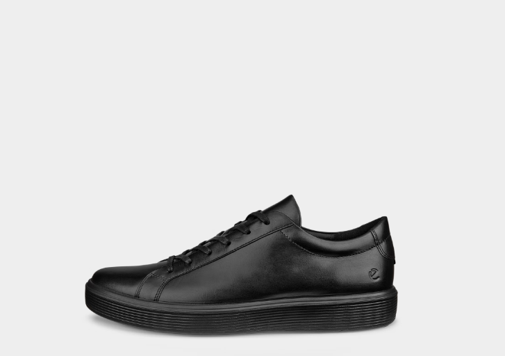 کفش راحتی مردانه اکو دانمارک ECCO مدل Soft 60 - طراحی مینیمال و سبک با رویه چرم طبیعی رنگ مشکی